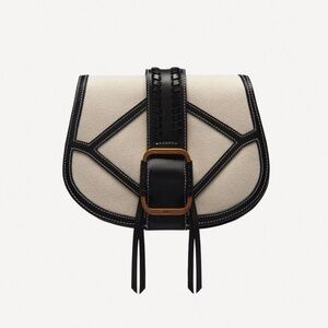ba&sh TEDDY Leather small shoulder bag